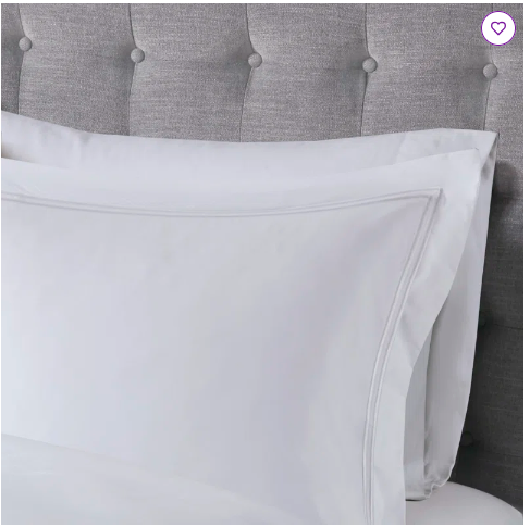 King Size - 500 Thread Count Luxury Collection 100% Cotton Sateen Embroidered Duvet Cover Set