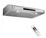 30 Inch Under Cabinet Range Hood 900 CFM Kitchen Vent with 4 Fan Speed