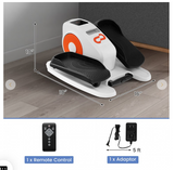 Under Desk Elliptical Machine with Display Monitor for Home Office