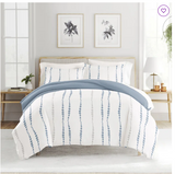 Urban Vibe Pattern Reversible Duvet Cover Set