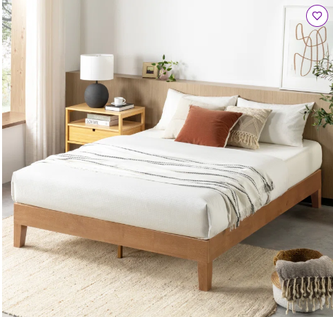 *SPECIAL* - Amaryn Solid Wood Bed, Queen, Natural