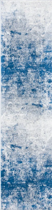 Port Morris Navy Runner, 2` x 16`
