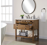 Grigg 37`` Bathroom Vanity, cultured marble