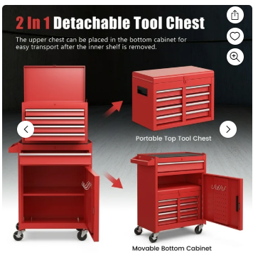 * SPECIAL* - 40``Tall, Happy tools 5-Drawer Rolling Tool Chest