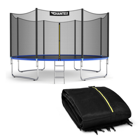 12ft Trampoline Replacement Protection Safety Enclosure Net with Zipper