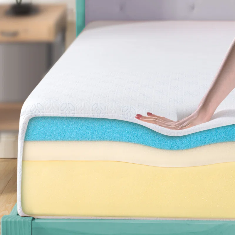 wayfair sleep 12`` firm gel memory foam mattress, Queen