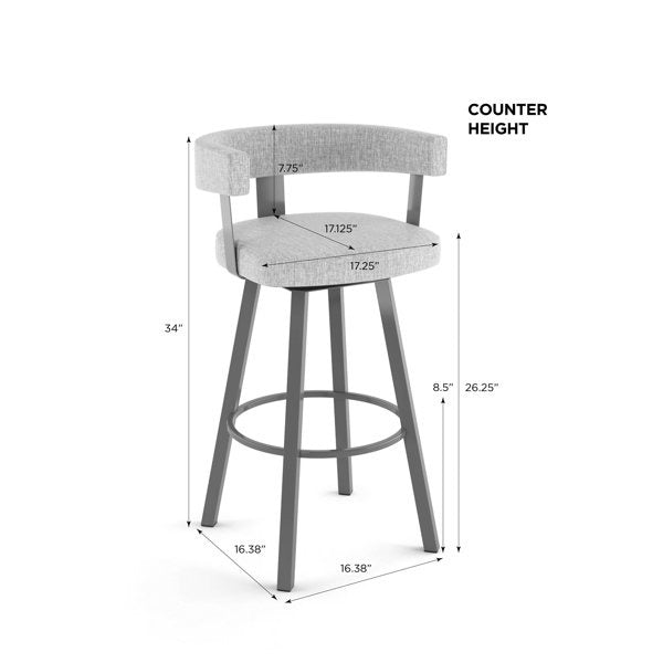 Siya 26" Swivel Stool