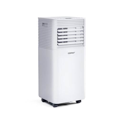 8000 BTU 3-in-1 Air Conditioner with Dehumidifier and Fan Mode-White