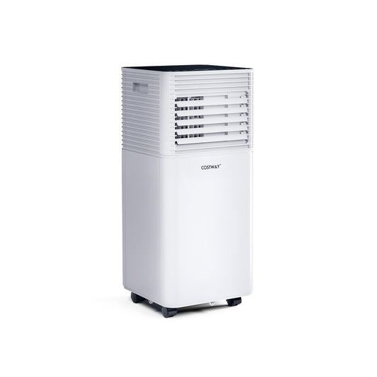 10000 BTU Air Conditioner with Fan and Dehumidifier Mode-Black