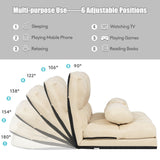 Foldable Floor 6-Position Adjustable Lounge Couch, SPECIAL