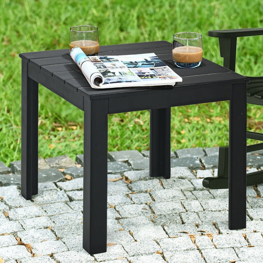 SPECIAL plus NO TAX, Wooden Square Patio Coffee Bistro Table