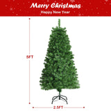 Pre-lit Multi-Colored Fiber Optic Spruce Artificial Christmas Tree-5 ft