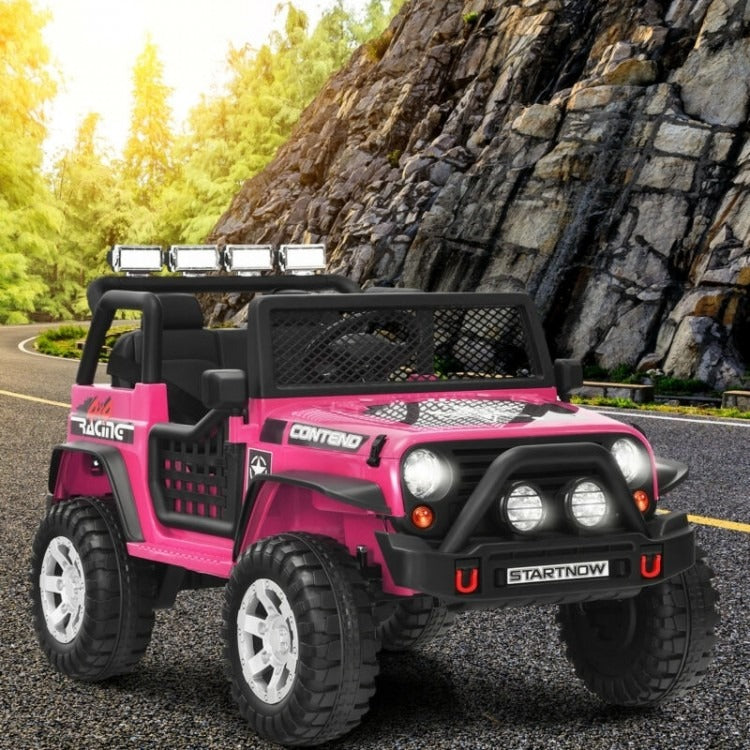 12V Kids Remote Control Electric  Ride On Truck Car with Lights and Music *UNASSEMBLED/IN BOX*