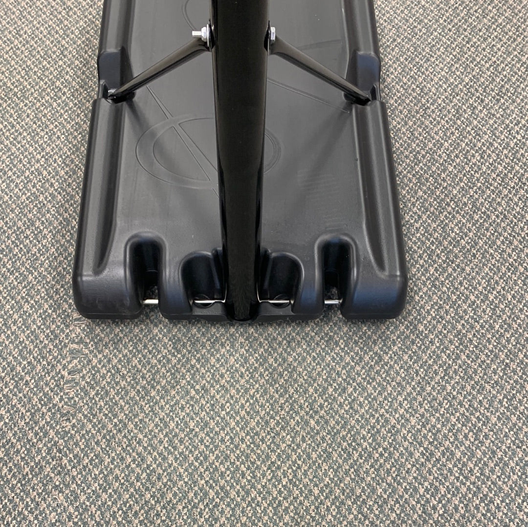 Assembled, Adjustable Portable Basketball Hoop Stand with Shatterproof Backboard