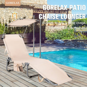 Adjustable Outdoor Recliner Chair