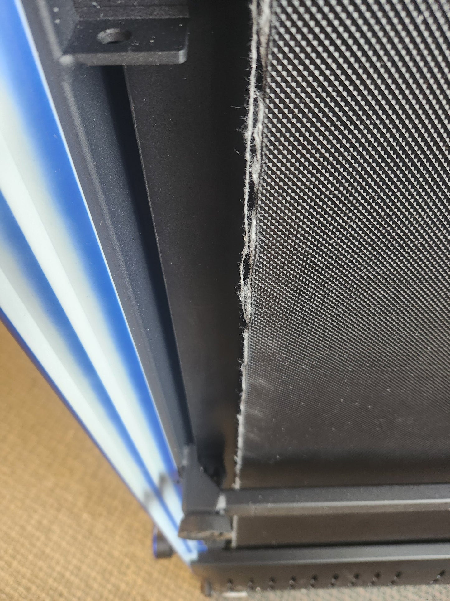 2.25HP 2 in 1 Folding Treadmill with APP Speaker Remote Control-Navy (Max: 265 lbs) [See description]