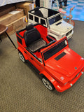 Kids VIP Officially Licensed 12V Mercedes G63 Ride On Car, RED, (Scratch and Dent)