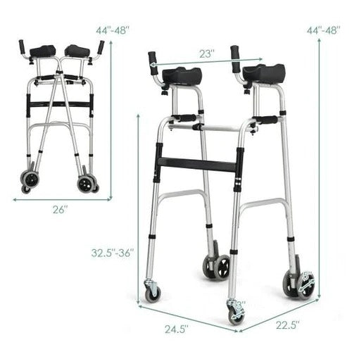 Foldable Standard Walker - SP0581 - Assembled