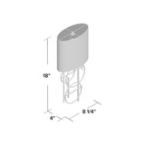 Weissman 1 - Light Dimmable Flush Mount