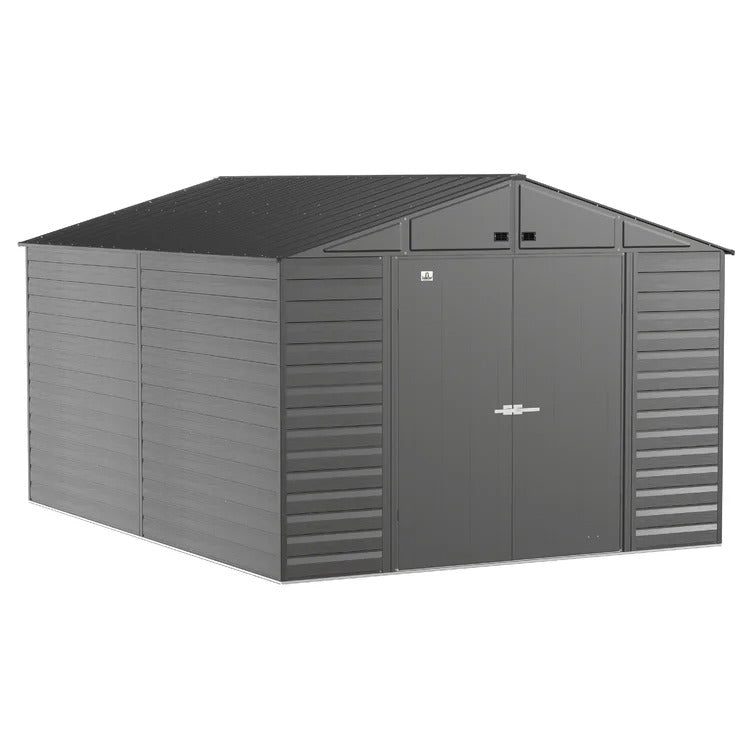 10 ft. W x 14 ft. D Steel Horizontal Storage Shed *UNASSEMBLED/IN BOX*