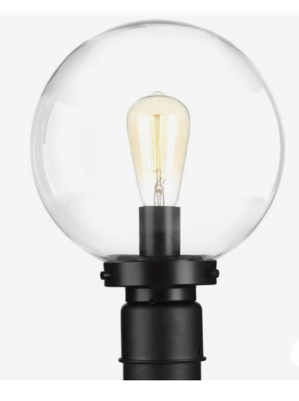 Triplehorn Black 1 -Light 10.25'' H Hardwired Lantern Head
