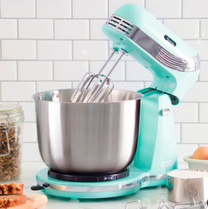 Dash Everyday 6-Speed 3-Quart Stand Mixer - AQUA