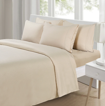 St.Clair Luxe Collection 6 Piece Sheet Set - DOUBLE - TAN