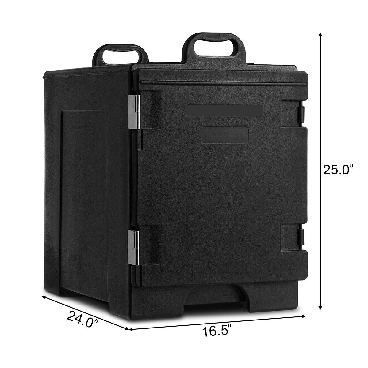 81 Quart Capacity End-loading Insulated Food Pan Carrier *FOOD TRAYS NOT INCLUDED*