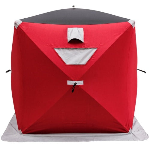 Portable 2-person Pop-up Ice Shelter Fishing Tent Shanty, reg $390.99