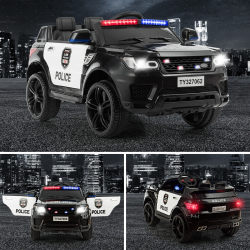 Kids 12V Electric Ride On Car with Remote Control Bluetooth, assembled - TY327435BK