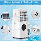 12000BTU 3-in-1 Portable Air Conditioner with Remote