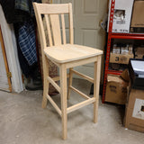 Angelia Solid Wood Bar Stool