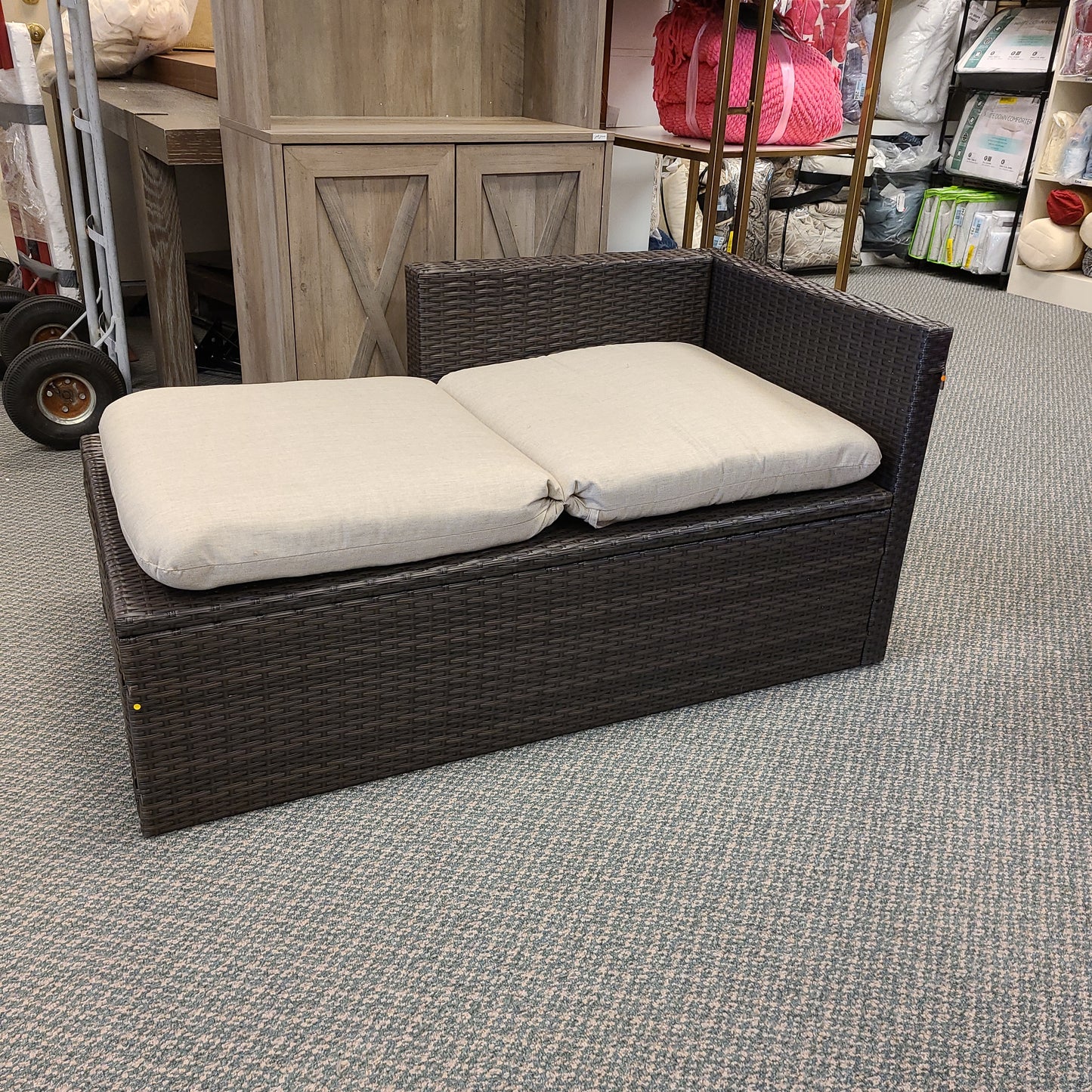 Outdoor Wicker Loveseat *CLEARANCE SPECIAL*