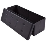 45 Inches Lg Folding Ottoman Storage Seat scratch&dent