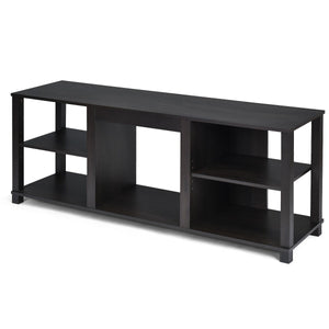 TV Storage Cabinet Console with Adjustable Shelves, fully assembled