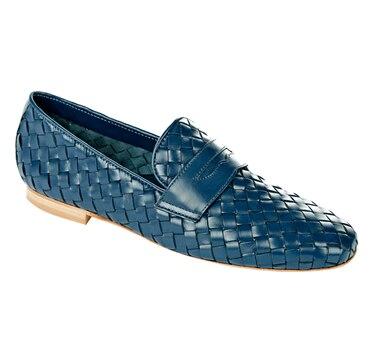 WINITA PENNY LOAFER - NAVY - SIZE 7.5