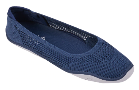 Tony Little Cheeks Barefoot Ballerina Flat - NAVY - SIZE 8M