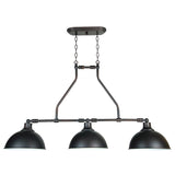 Miramar 3 - Light Kitchen Island Linear Pendant