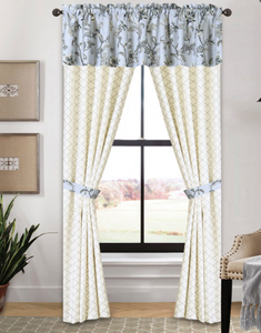 St. Clair Modern Farmhouse 5 Piece Window Set