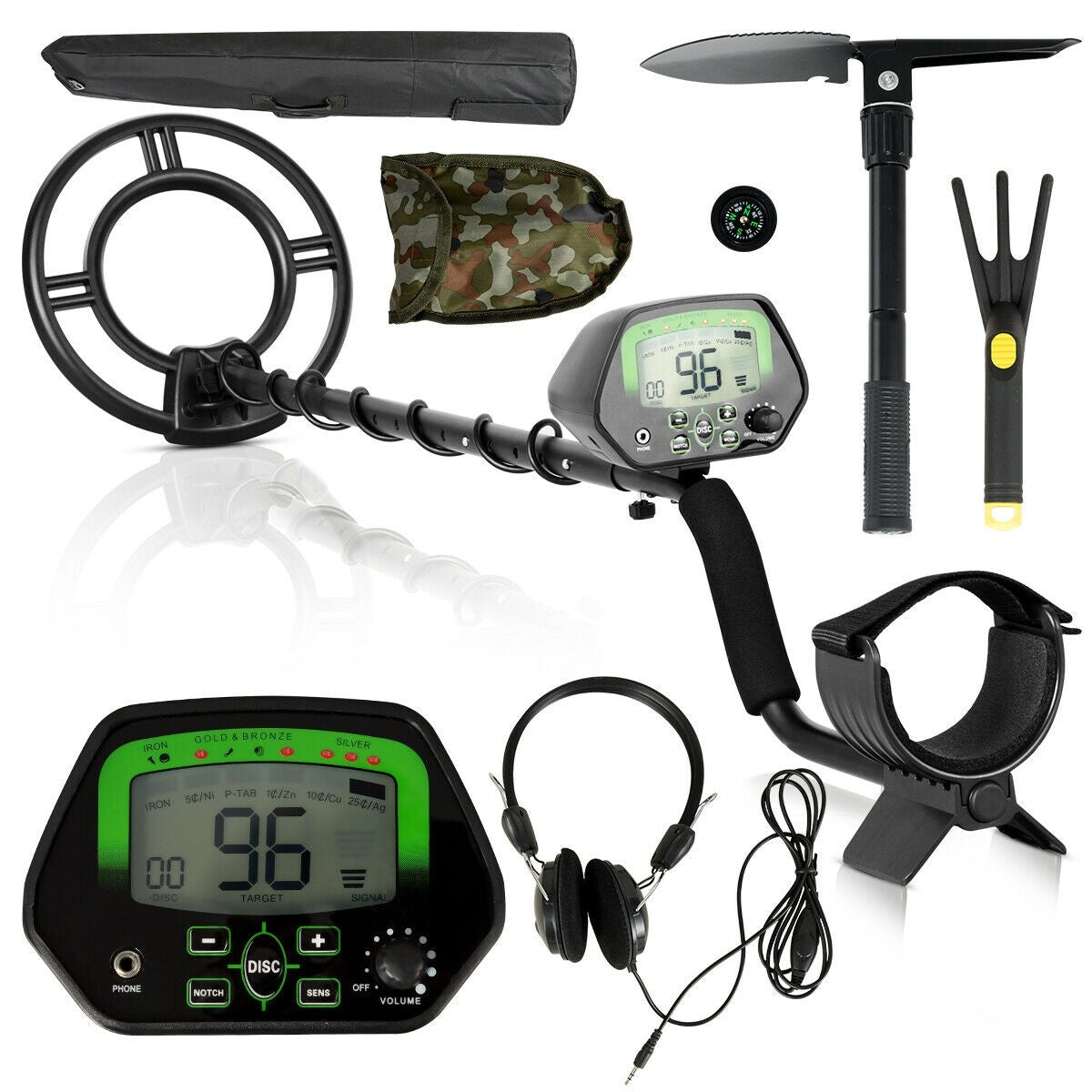 High Accuracy Waterproof Search Coil Metal Detector