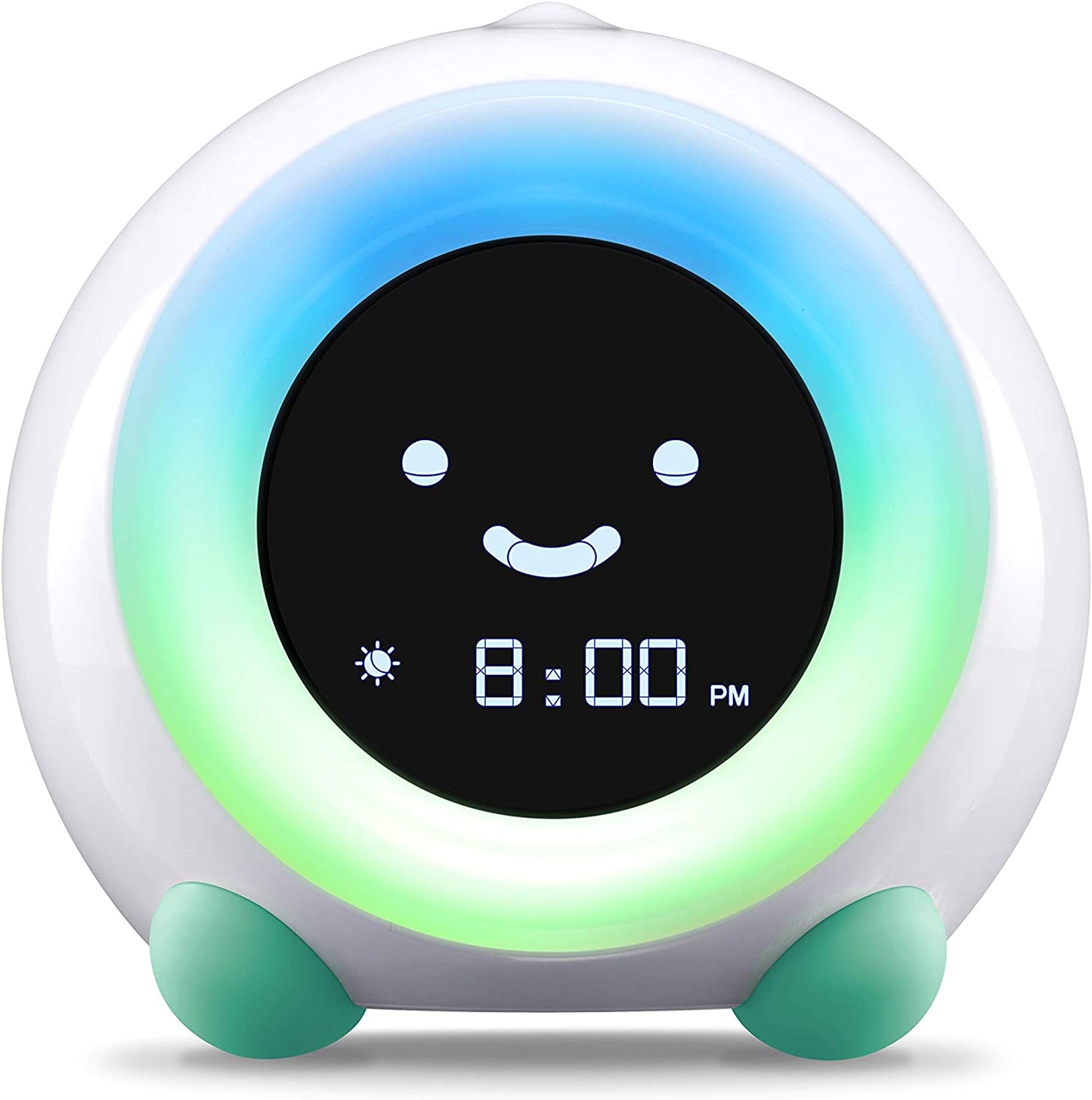 Mella Ready to Rise Children's Sleep Trainer, Alarm Clock, Night Light and Sleep Sounds Machine
