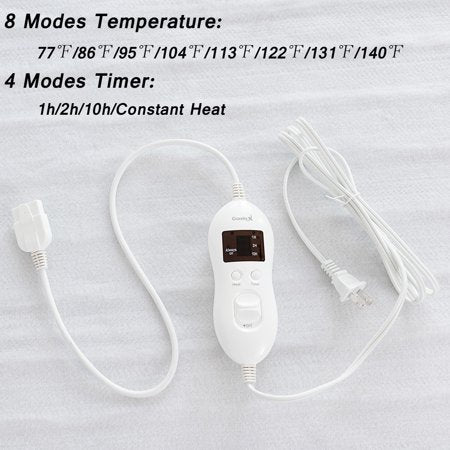 Heated Mattress Pad with Timer, Twin clearance