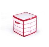 OrganizeMe Christmas Storage Box With Removable Trays