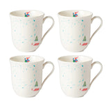 Lenox Profile Snow Day Mug, Set Of 3