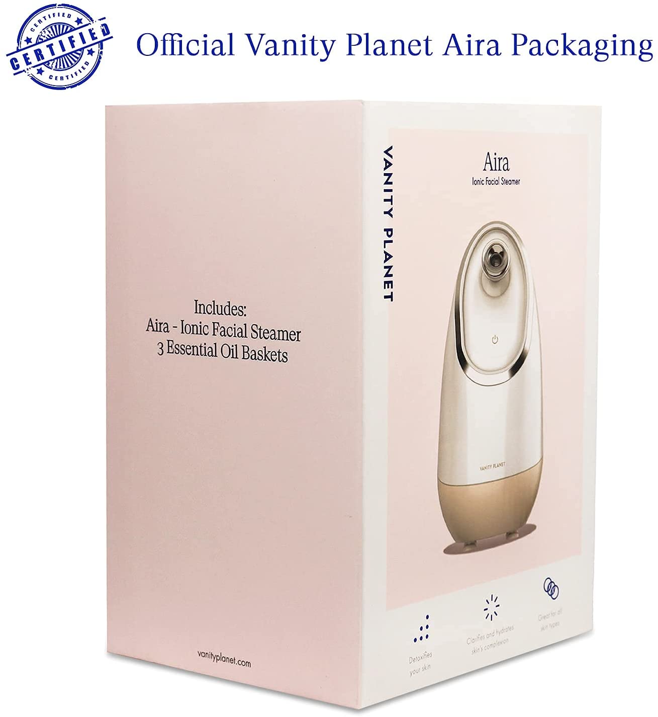 Vanity Planet Aira Ionic Facial Steamer