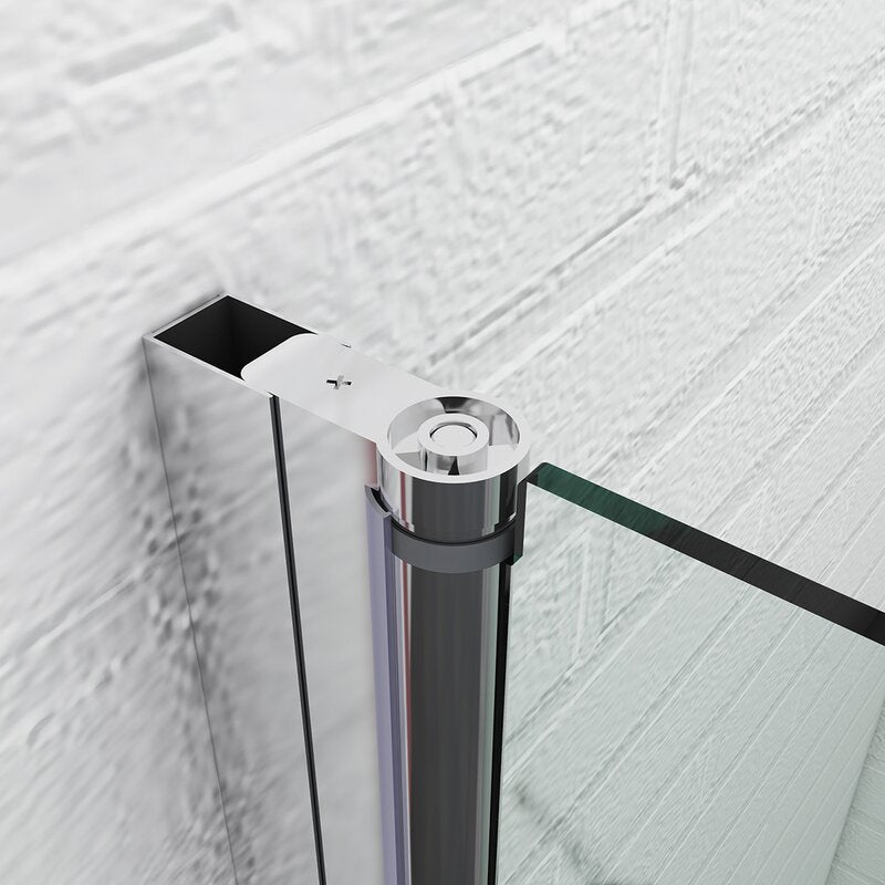 30.5-32" W X 72" H Bi-Fold Semi-Frameless Shower Door