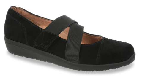 Vionic Shelby Mary Jane Flat - BLACK - SIZE 9W