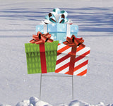 Holiday Yard Sign, 3 piece set