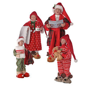 Holiday Memories Set of 4 Carollers