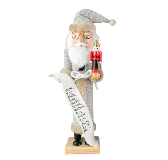 Holiday Memories Wood Nutcracker